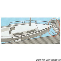 White PVC inflatable marina fenders