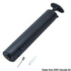 Inflator for fender profiles, buoys, inflatable mats and armbands