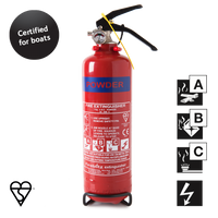 Fireblitz ABC Powder Extinguisher ‘Ships Wheel’
