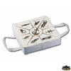 White floating pillow with knot printing Trem B1674010