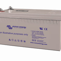 Victron 12V GEL deep cycle battery - 200 ah @ C10, 220 ah @ C20
