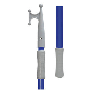 Telescopic boat hook blue