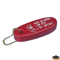 Soft rubber floating key holder red colour - Description/Color Red - Blue silkscreen color - Standard screen printing - Box pcs.10 [D3282000]