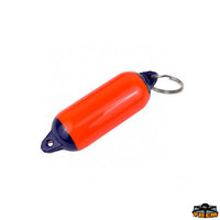 Majoni Fender-shape floating key holder - Yellow colour - Dimensions 80x30 mm [D3177080]