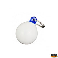 Majoni Fender-shape floating key holder - Color Pear-shaped white - Dimensions mm - [D3174080]