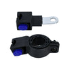 Oxford Self-Coiling Tensile Steel Cable Lock (12mm x 1800mm / Smoke)