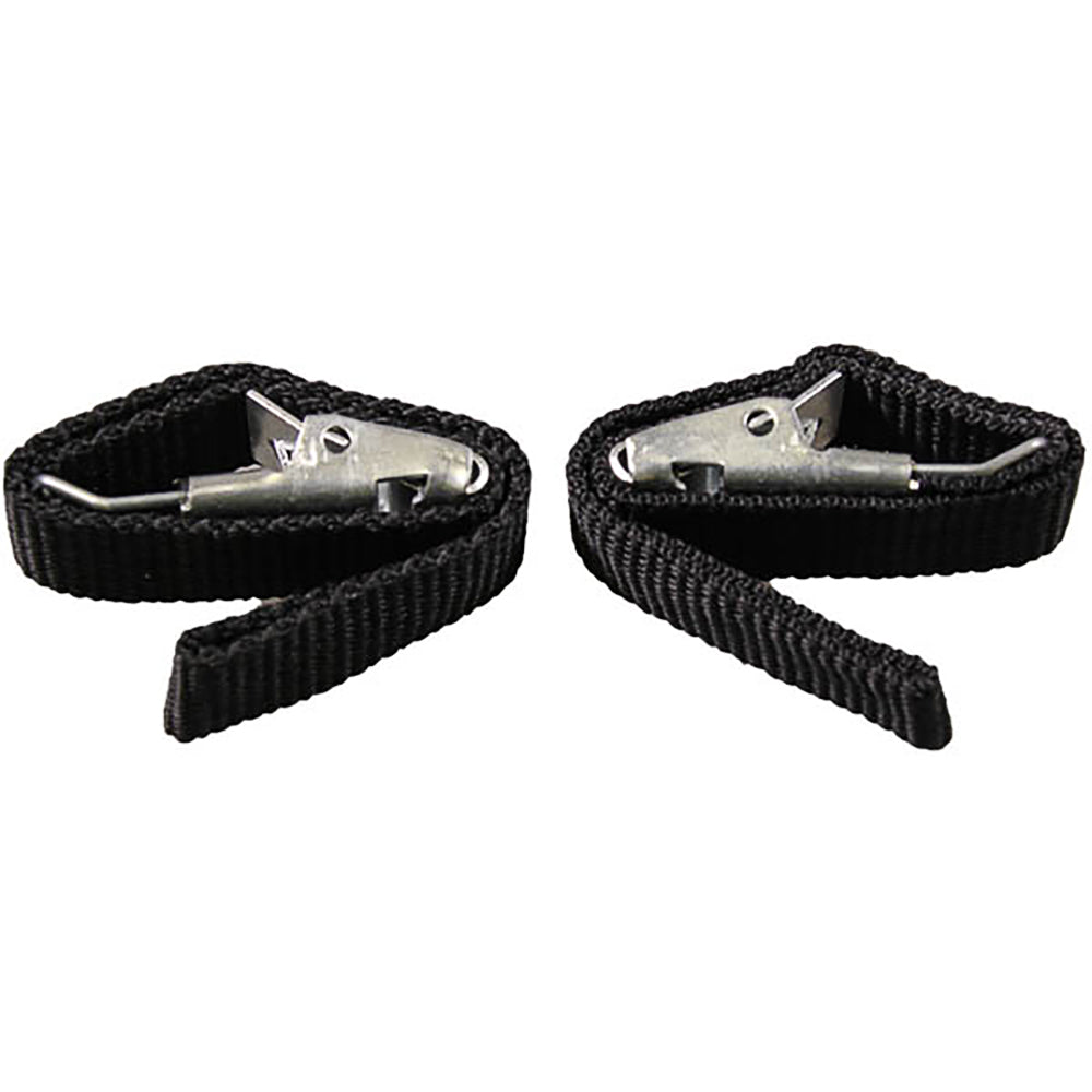 Jumbo Mini Strap Pair 300mm Black