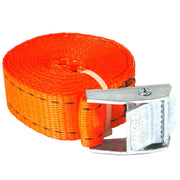 Jumbo 2.5m Retainer Strap in Orange and Buckle