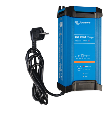 Victron Blue Power 12V 20 Amp Battery Charger - IP22 - Single Output - Smart Charger
