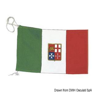 Italian ensign merchant navy 30 x 45 cm