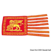 Venetian burgee 12 x 24 cm