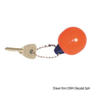 Spherical fender keyring red/blue