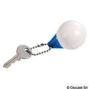 Spherical fender keyring blue/white