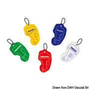 Key ring mod. outboard mixed colours Packaging containing N. 10 assorted items