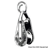 Hoisting block key ring