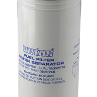 VETUS water separator/fuel filter, single, 10-micron, max. 800l/h