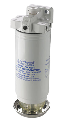 VETUS water separator/fuel filter with pump, 10-micron, max. 600l/h