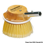 Scrubber 5" rund yellow polyester