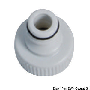 Threaded female hose adapter 3/4