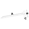 Mafrast 2-angle telescopic brush 117/180 cm