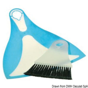 YACHTICON Dustpan mini-broom