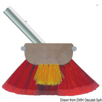 Scrubber 6 " soft + medium red fibres