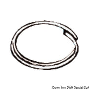 SS split ring 18x1.2 mm