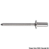 SS stud standard head 4x10 mm 100-pcs display bag