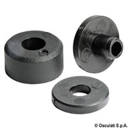 Glass stop spacer white Packaging containing N. 100 pcs