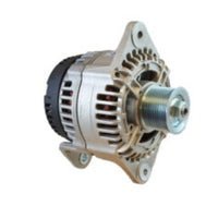48 Volt, 100 Amp Alternator (4.8kW), K8 Pulley J-180 4" Dual Foot Mounting - Standard/Case Ground