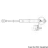 Gas spring AISI 316 522 mm 70 kg