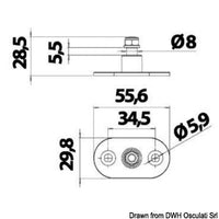 Deluxe base with pin