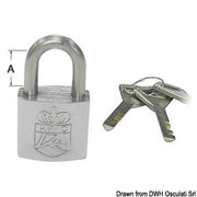 SS padlock 30x20 mm