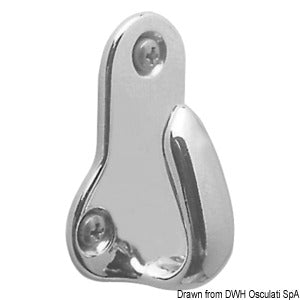 Chromed cast hook