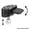 Hidden vertical lock black