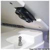 Hidden vertical lock black