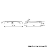 Sierra handle for drawers