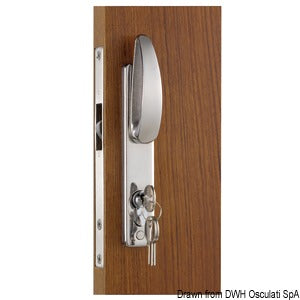 Lock for sliding doors Smart handle