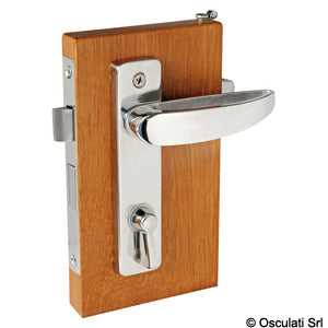 Smart pair of handles w/plates LH inside + outside