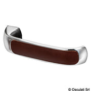 Handles LEATHER w/Yale lock external/internal left