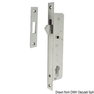 Stainless Steel sliding door lock