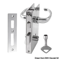 Lock w/handle right