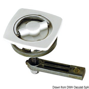 Lift and turn latch