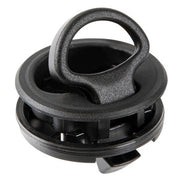 Flush pull latch black nylon without lock