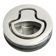 Flush pull latch AISI316 w/stop without lock