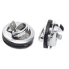 Flush pull latch AISI316 w/stop with lock