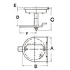 Lift and turn latch with cover