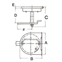 Lift and turn latch with cover