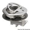 Flush pull latch AISI316 with lock
