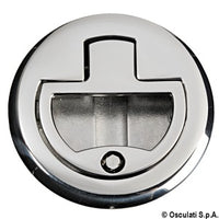 Flush pull w/key large